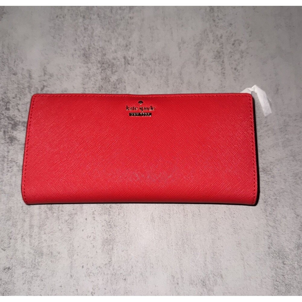 Kate Spade New York Cameron Street Stacey Wallet Red NWT